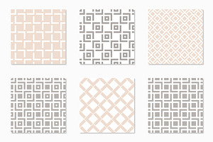 18 Geometric Seamless Patterns