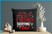 Black Friday Shopping Crew Christmas, a Graphic by Creativeusart (Thumbnail 4 of 4)
