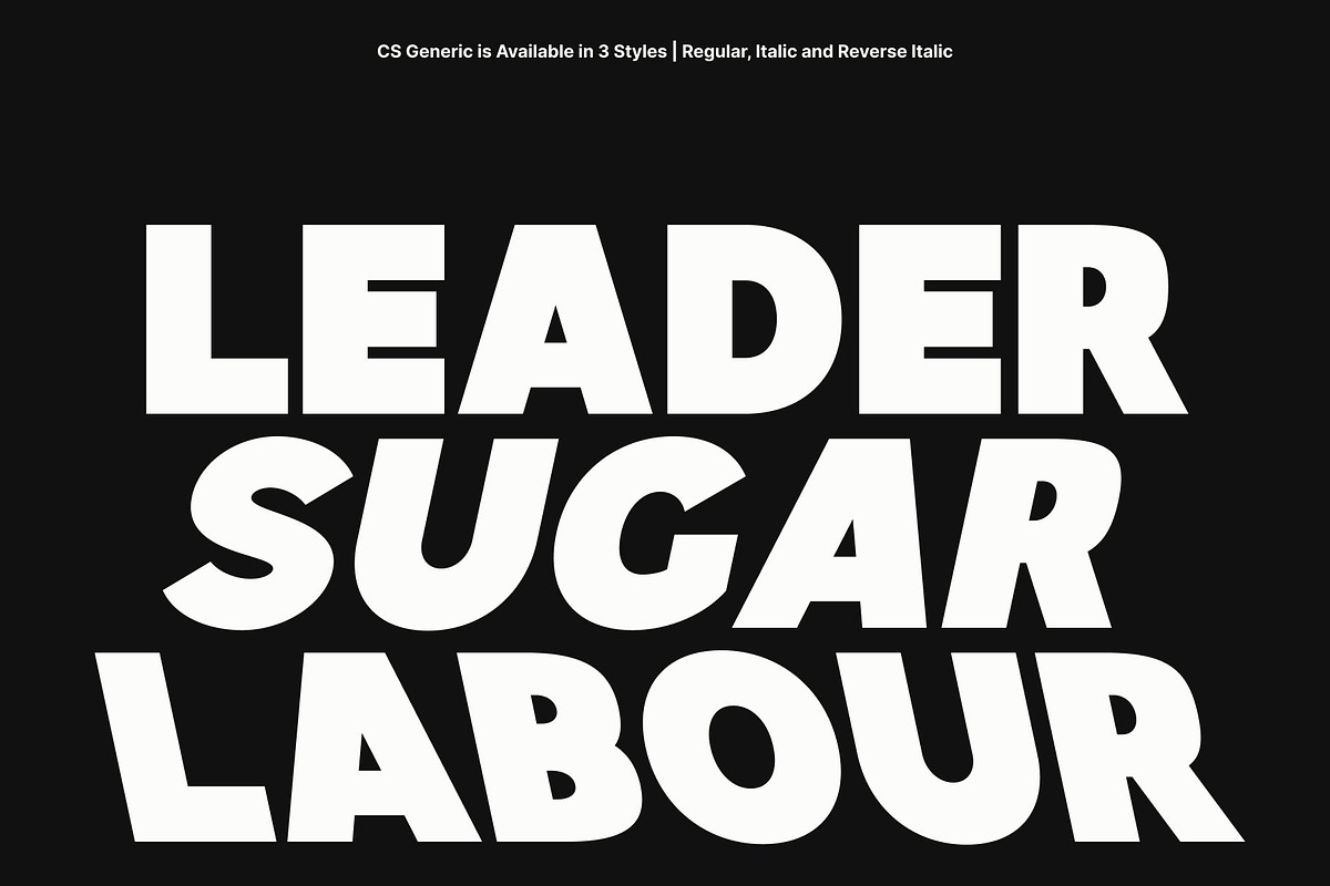 CS Generic – Bold Sans Serif, a Sans Serif Font by Craft Supply Co. (Photo 3 of 8)