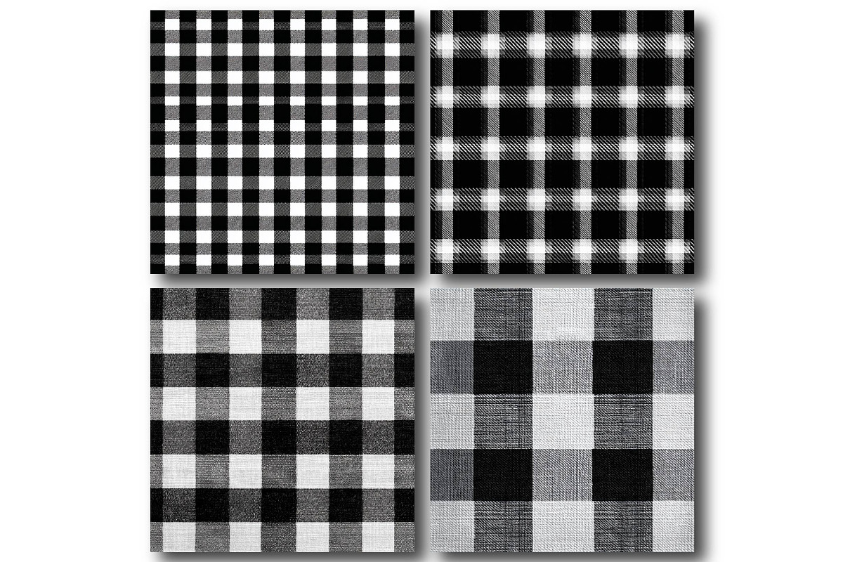 Black White Chec Patterns, an Illustration by DreamPrint404 (Photo 2 of 4)