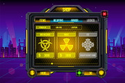 Cyberpunk Game GUI, an Icon by pzUH (Thumbnail 3 of 10)