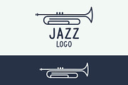Simple Trumpet Logo, a Branding & Logo Template by Atlantis X Nurman Arbai (Thumbnail 1 of 2)