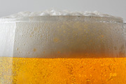 Mouth of a glass of beer with foam isolated background, a Food & Drink Photo by Davizro's Market (Thumbnail 2 of 2)