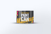 Paint Can Mockup, an Advertising Mockup by Hubzway (Thumbnail 3 of 9)