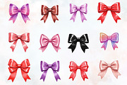 Brushstroke printed bow, an Illustration by RobertsArt (Thumbnail 3 of 7)
