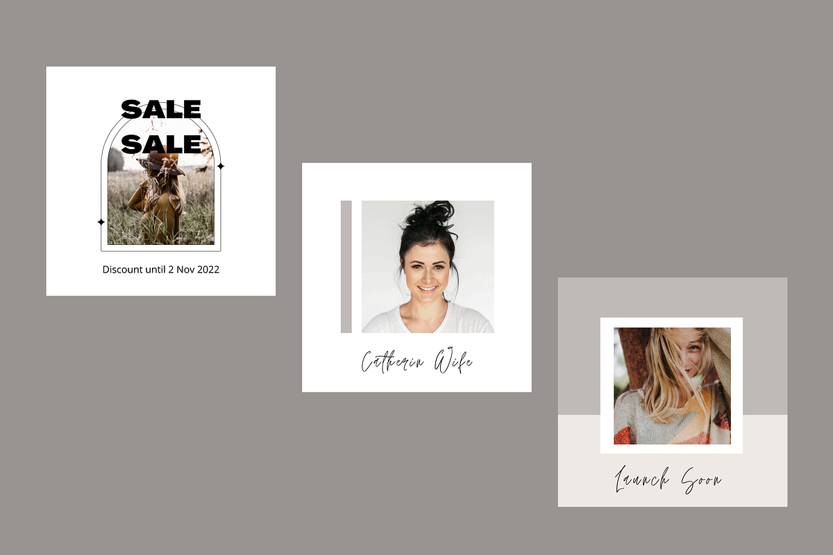 Online Stores Social Media Templates, a Social Media Template by Reza Space (Photo 3 of 3)