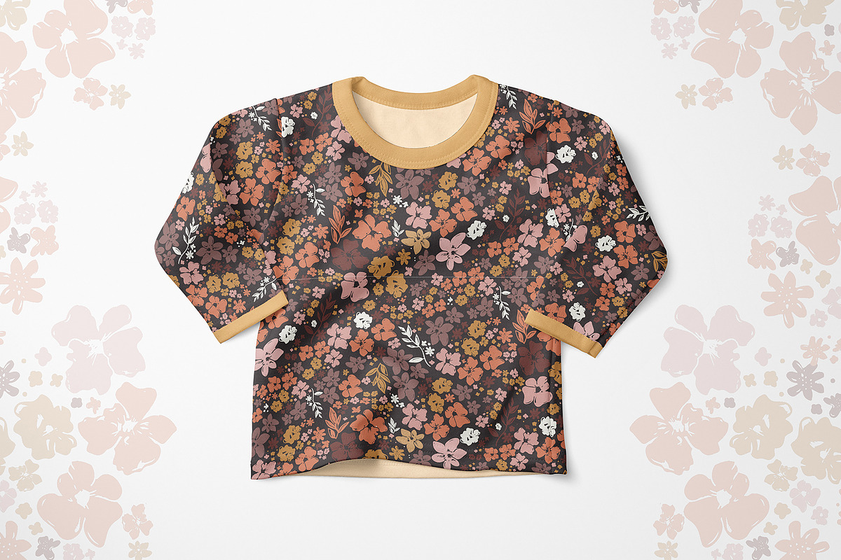 Summer Elegant Floral Pattern, a Pattern Graphic by StudioGlouna (Photo 7 of 7)