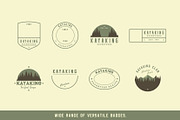 Travel Adventure Logo Creator Kit, a Graphic by Wilsonkjc (Thumbnail 5 of 9)