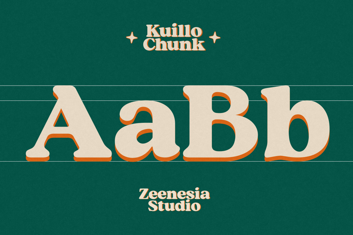 Kuillo Chunk, a Serif Font by zeenesia (Photo 5 of 19)