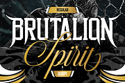Singha Prestige, a Serif Font by Burntilldead (Thumbnail 4 of 10)