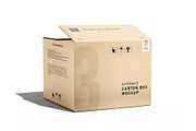 Carton Box Mockup Premium PSD Bundle, a Packaging Mockup by pixelmock (Thumbnail 13 of 18)