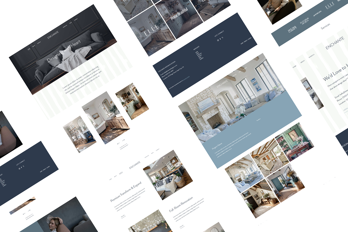 Enchanté Squarespace 7.1 Template, a Squarespace Template by Beliveart (Photo 3 of 4)