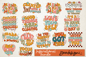 Inspirational Retro Print Design