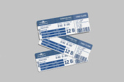 Boarding Pass Mockup, a Product Mockup by lamorastudio (Thumbnail 7 of 13)