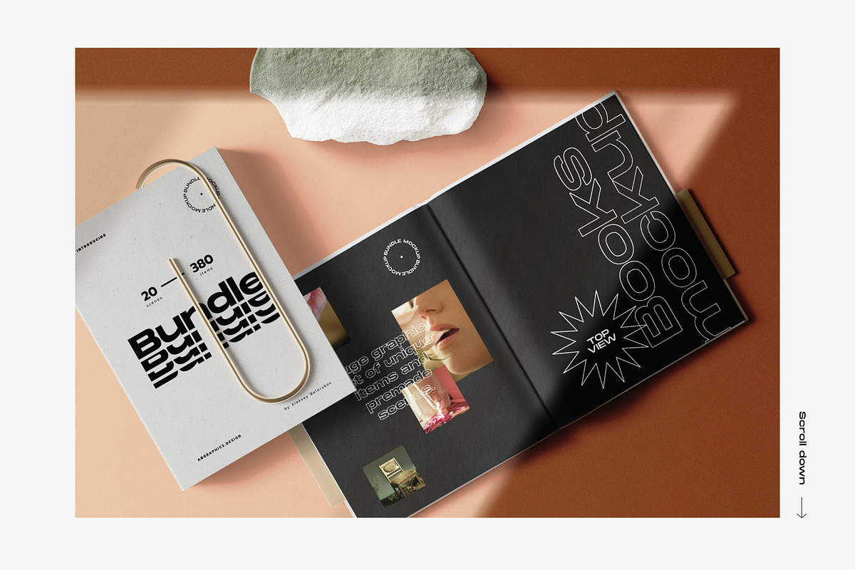 50%OFF The Scene Creator 2-top view, a Packaging Mockup by Creatoom (Photo 10 of 40)