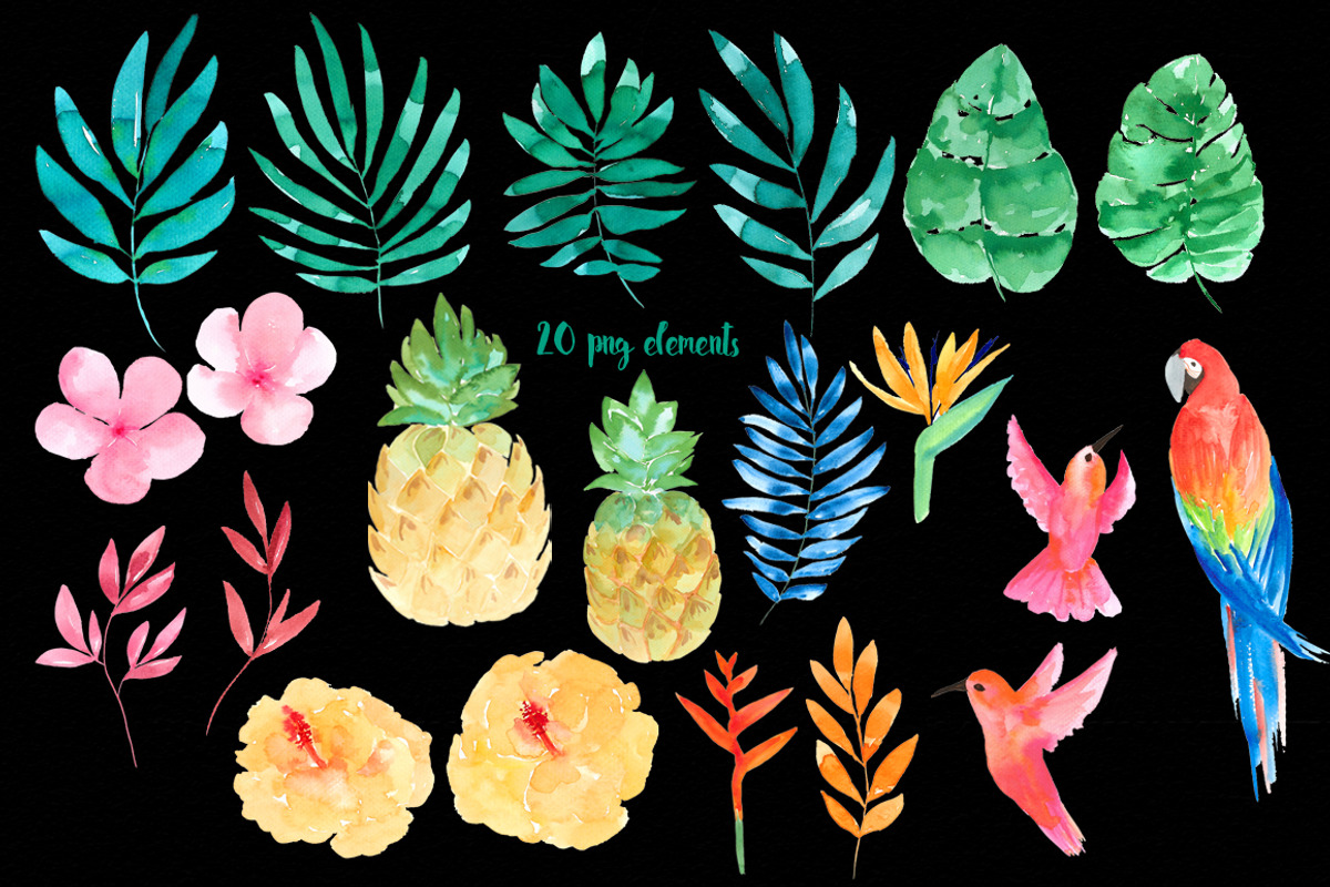 Tropical escape, an Illustration by Charushella (Photo 3 of 6)