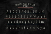 Chalk and Friend, a Font by alit design (Thumbnail 7 of 18)