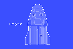 SpaceX Dragon 2 Vector