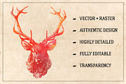 150 Vintage Hunting/Fishing Vectors, an Animal Illustration by Brigantine Designs (Thumbnail 2 of 8)