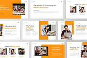 Education PowerPoint Template, a Presentation Template by GraphauseProject (Thumbnail 3 of 6)
