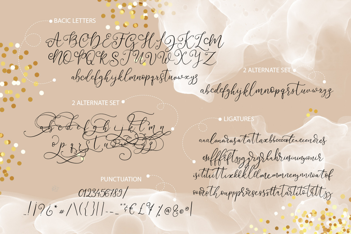 Miracles Duo Font + Extras preview 8