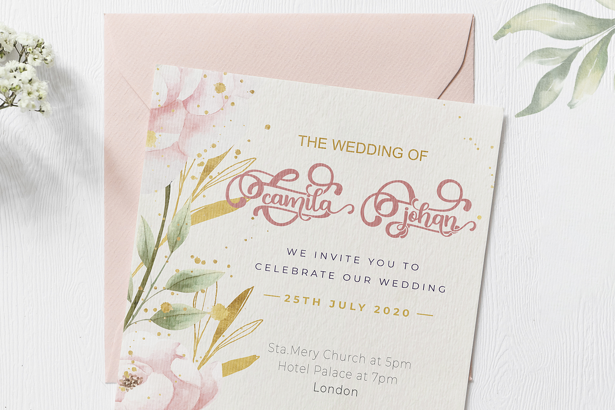 Marry You - Modern Calligraphy Font, a Script Font by BearyType Studio (Photo 3 of 7)