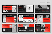 Red Minimalist Pitchdeck Slides, a Presentation Template by fluffstudio (Thumbnail 2 of 4)