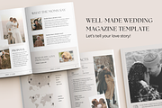 Wedding Day Magazine Template, a Magazine Template by ShopRShop (Thumbnail 8 of 9)