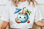 Cute Summer Beach Clipart, an Illustration by Pixels.Craft (Thumbnail 6 of 7)
