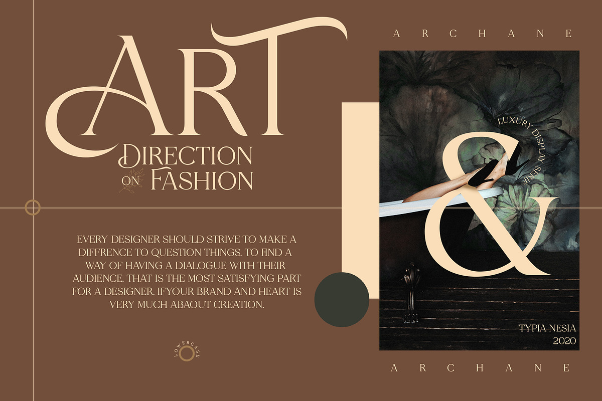 Archane - Display Serif, a Serif Font by Typia Nesia (Photo 12 of 12)
