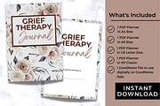 Grief Therapy Journal - Printable, a Stationery Template by Jennifer Magri Templates (Thumbnail 3 of 8)