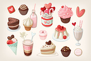 Valentine's Day Bundle, an Object Illustration by Moonery's (Thumbnail 16 of 19)