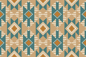Art Deco Southwest Seamless Pattern