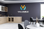 PSD Office Scene 3D Wall Mockup, a Product Mockup by Ayy (Thumbnail 8 of 15)
