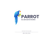 Gradient Modern Parrot Logo Design, a Branding & Logo Template by Artnivora.Std (Thumbnail 1 of 4)