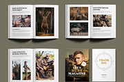 Hunting Magazine Layout Template, a Magazine Template by ContestDesign (Thumbnail 3 of 3)