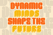 Dynamic Display - Logo Font, a Font by PutraCetol Studio (Thumbnail 3 of 11)