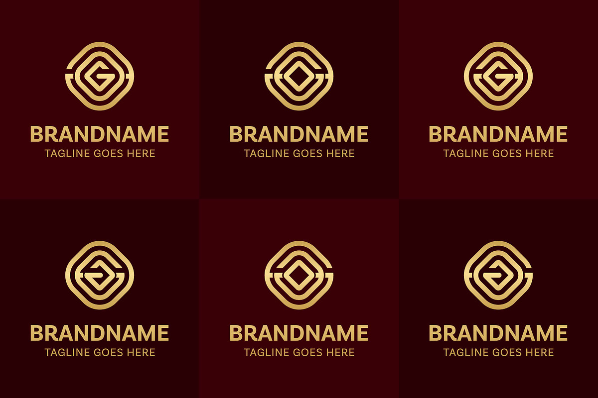 AOG AGO OAG OGA GAO GOA Gold Logo, a Branding & Logo Template by Pray Art Design Studio (Photo 1 of 2)