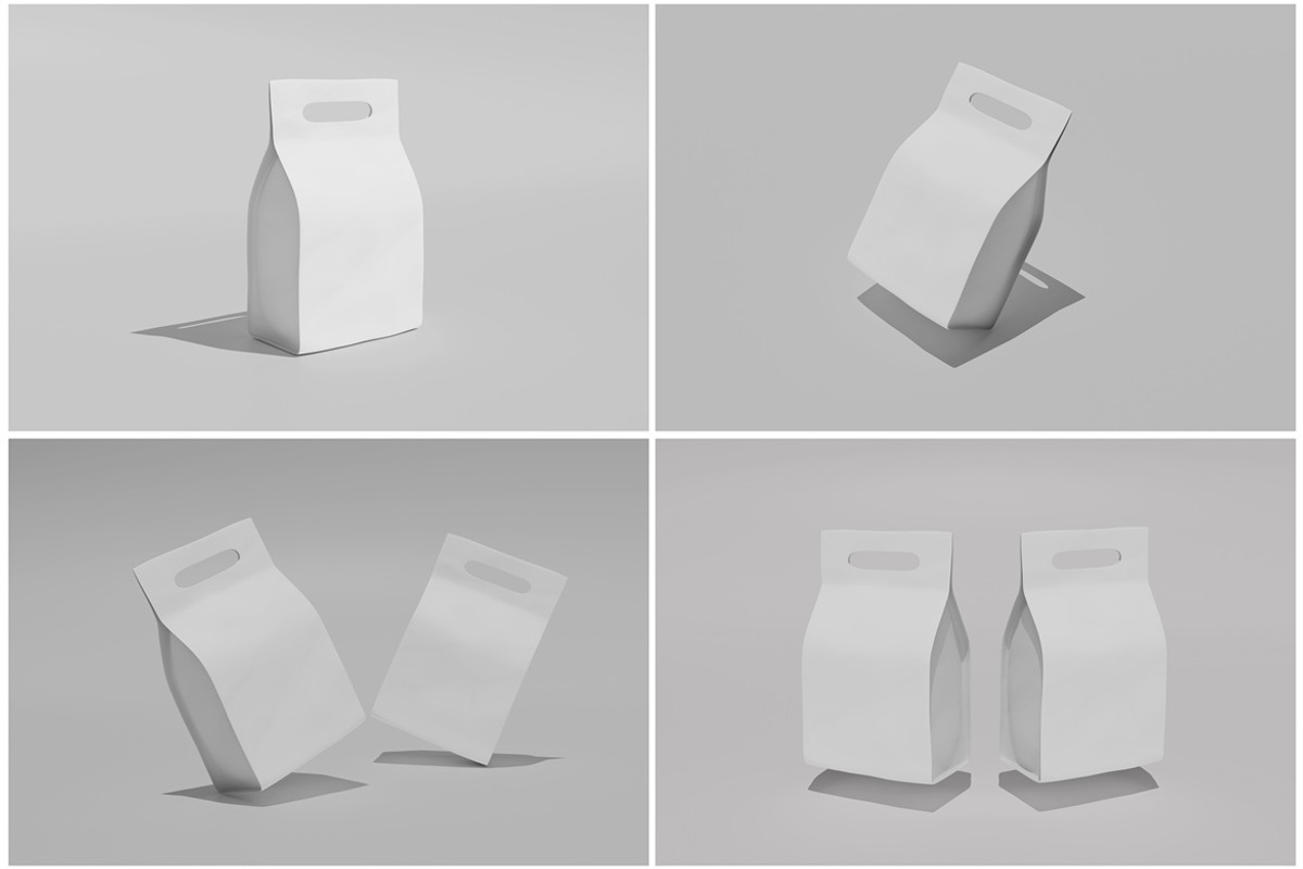 Pouch Packaging Mockup, a Packaging Mockup by Pexelyou (Photo 2 of 6)