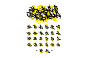 Gothic vector letters - 030, an Object Graphic by GeekClick (Thumbnail 2 of 10)