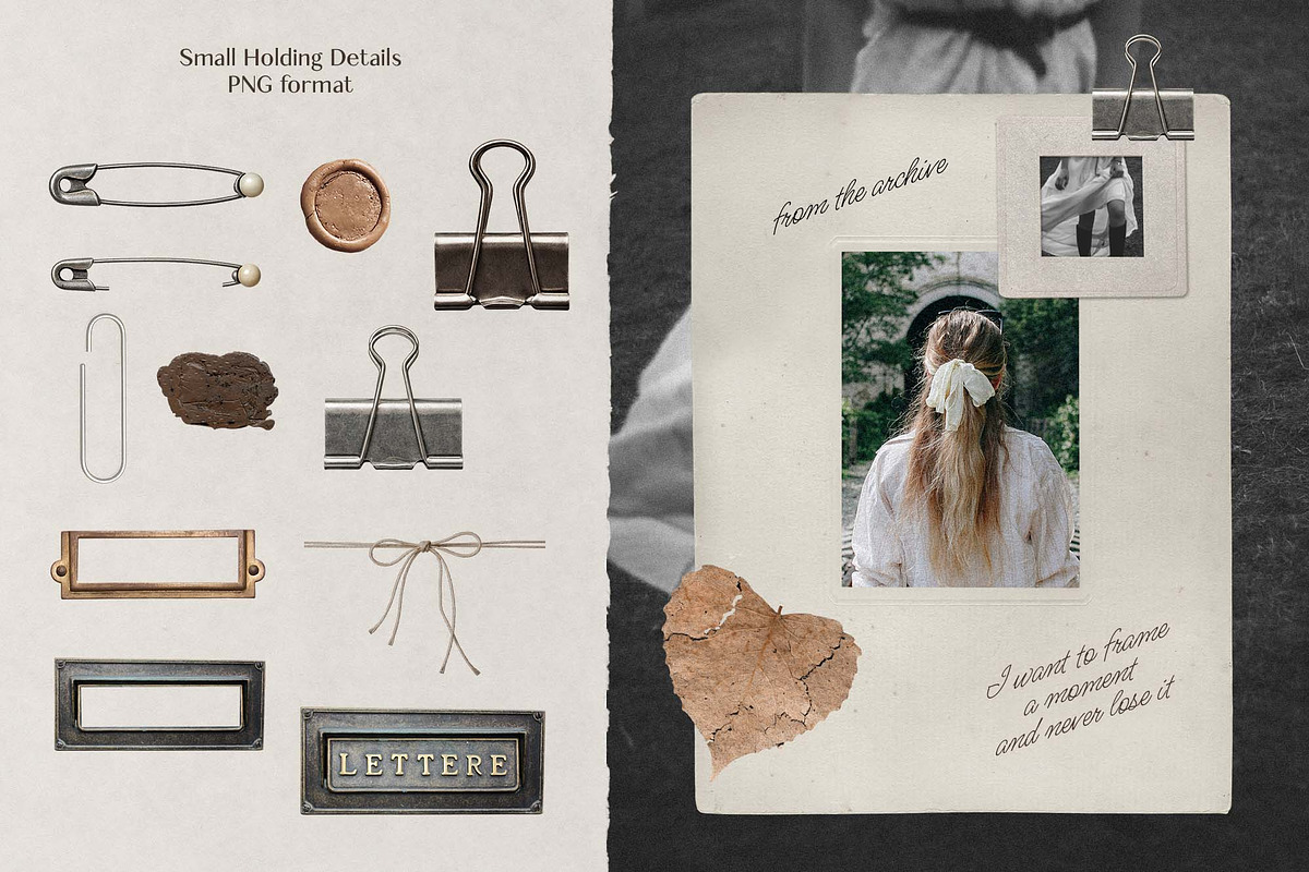 Archive Memories – Letters & Keepsak, an Object Graphic by DigARTbyHavroshka (Photo 9 of 13)