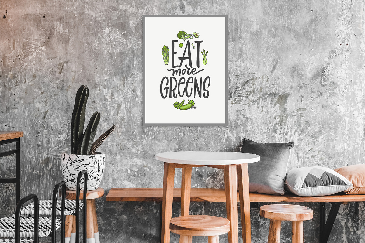 Vegan&Vegetarian Overlays, an Animal Illustration by Nina's Illustration Shop (Photo 7 of 9)