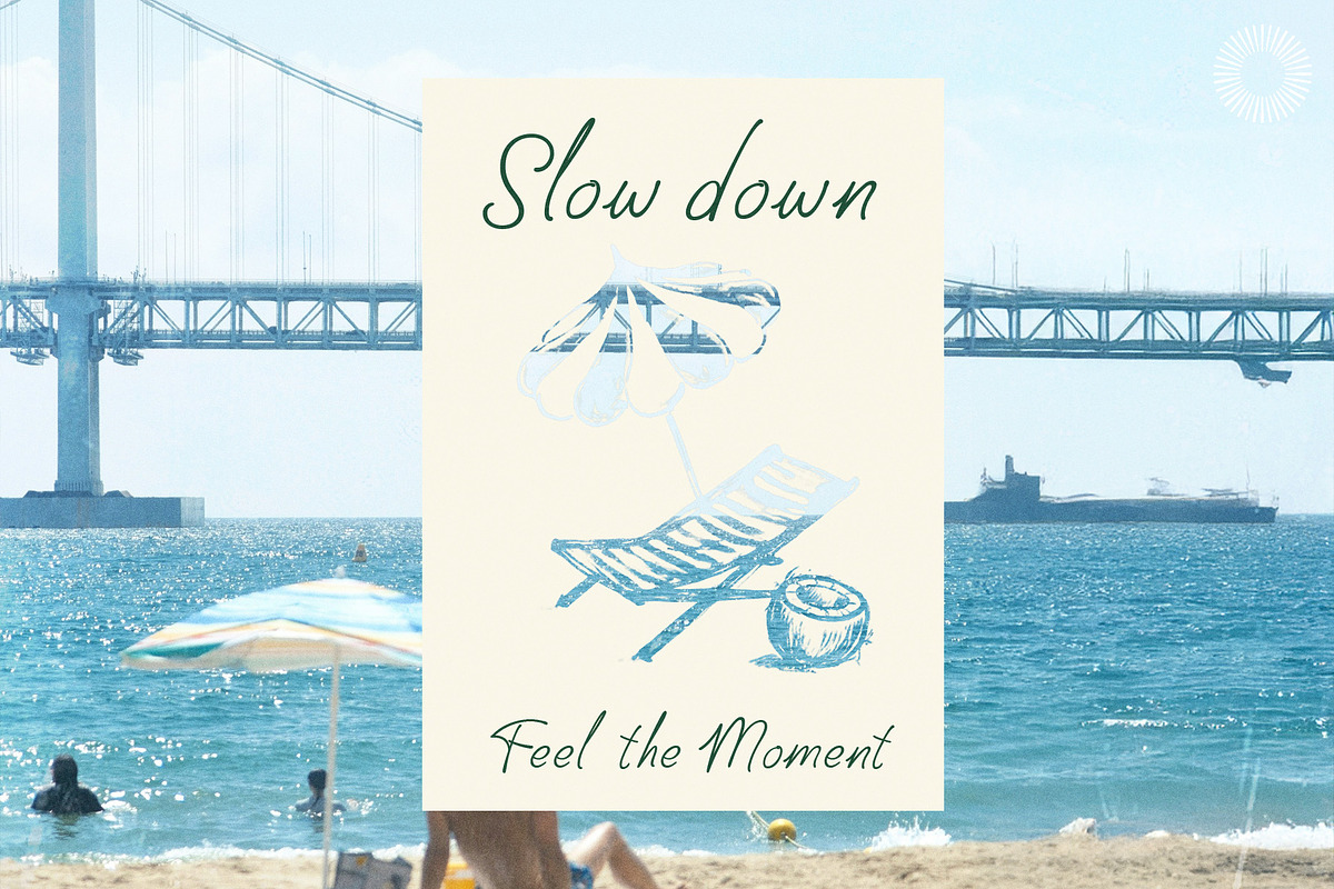 The Rowdy Waves| Coastal handwritten, a Handwritten Font by Setara Langit CreativeStd (Photo 2 of 12)
