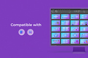 Glassmorphic Animated Presentation, a Presentation Template by Abert (Thumbnail 4 of 7)