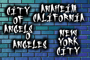 COOL GRAFFITI CAPS, a Blackletter Font by Beau Hopps Design (Thumbnail 7 of 10)