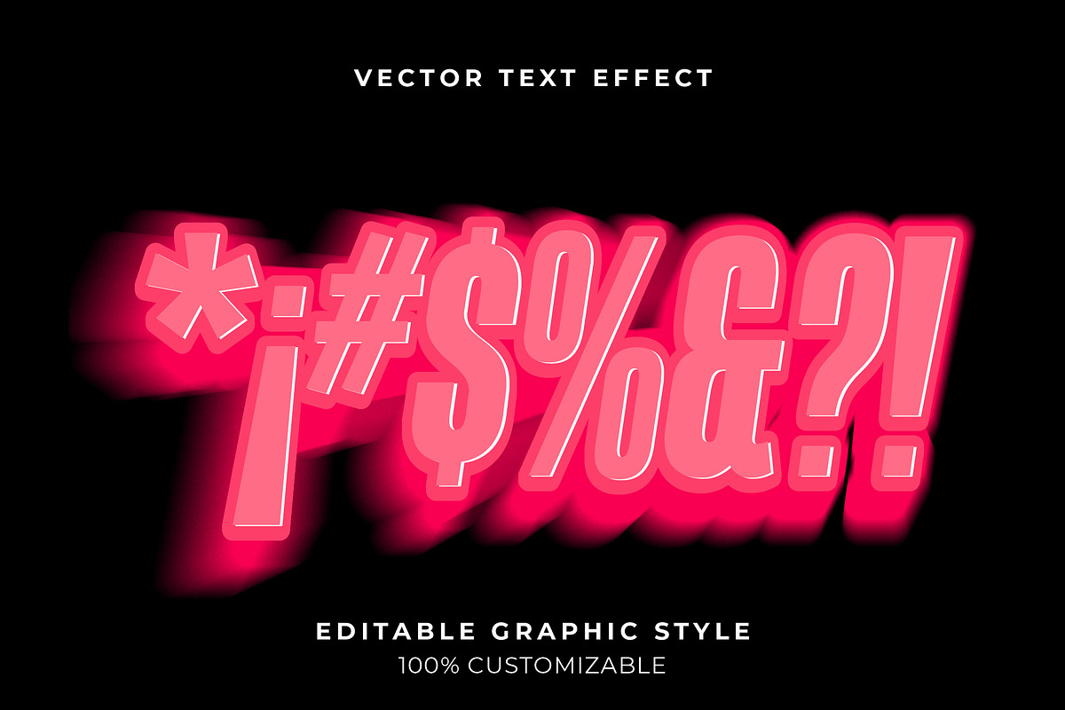 Neon Glow Shadow Text Effect preview 2