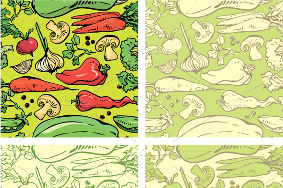 Delicious vegetables and fruits preview 3