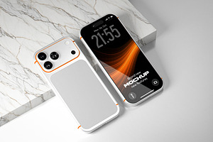 Mobile Phone Mockup, an iPhone Mockup by Designer Dude