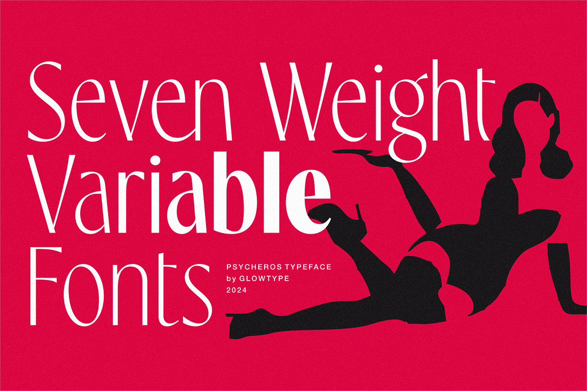 PSYCHEROS TYPEFACE, a Sans Serif Font by Glowtype (Photo 6 of 12)