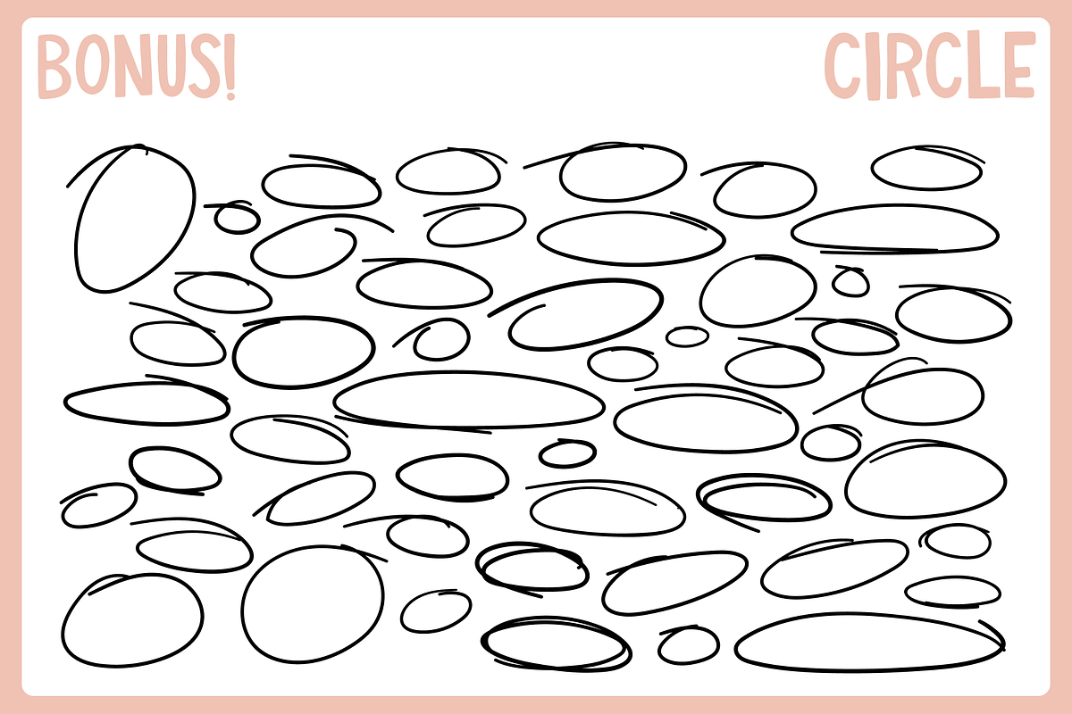 Hand Drawn Arrows Vector Pack, an Outline Icon by Design by Barton (Photo 6 of 6)